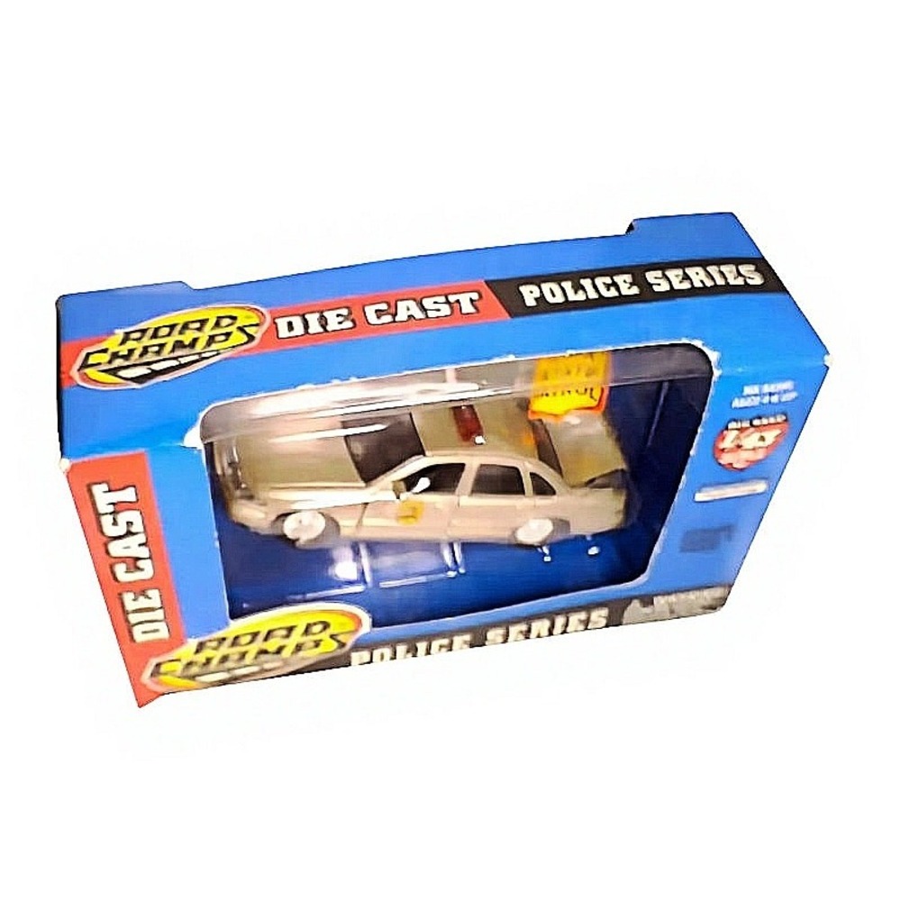 ROAD CHAMPS Police Car Kids 1/43 Tan New Iowa State Patrol Die Cast 64305 1998 - Picture 12 of 16